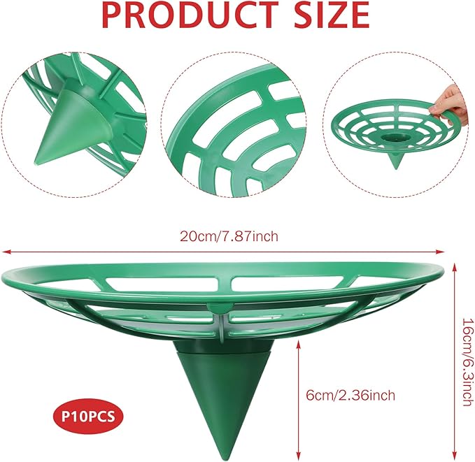 Irenare 20 Pcs Watermelon Net and Reusable Melon Cradles Hammock Watermelon Hammock Net for Garden Pumpkin Support Plant Honeydew Cantaloupes Ground Rot Holds up to 8lbs (Classic)