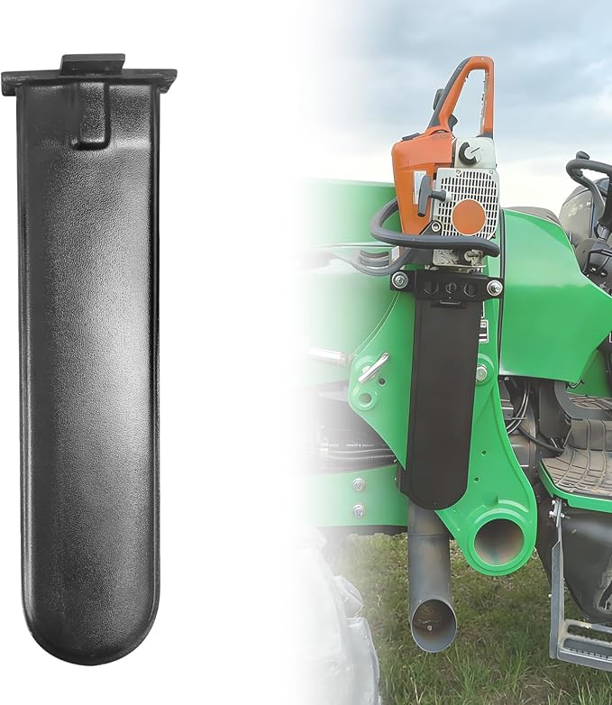 20" Universal Chainsaw Holder Chainsaw Scabbard Mount Carrier Kit | Tractor ATV UTV Truck