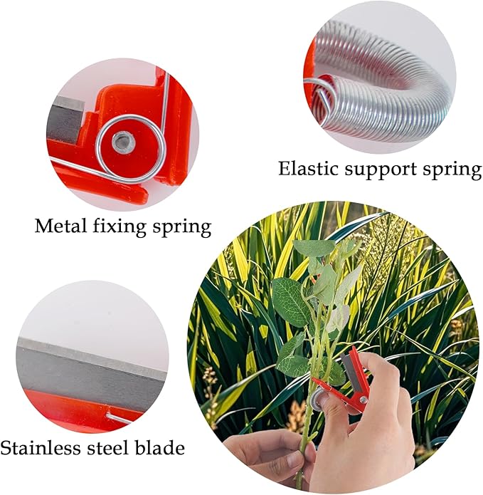 20 Pcs Thumb Knife for Gardeners,Multifunctional Gardening Thumb Knife Tool Set,Portable Garden Finger Cutter for Plant Vegetable Fruit Picking,Trimming,Harvesting