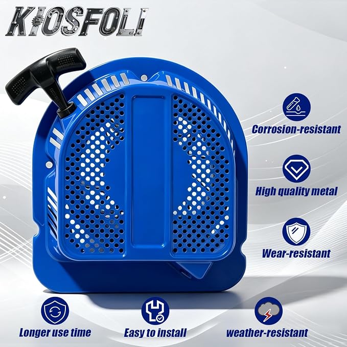 Pull Start Compatible with DuroMax 210cc 208cc 212cc 224cc Homelite Recoil Starter for Pressure Washer Generator 7hp Engine Replacement Parts XP5500HX XP5500EH,XP5500E, XP5500X