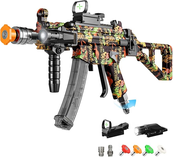 Swivel Pressure Washer Gun 3600 PSI – Easy Pull Trigger Handle with 3/8" Quick Connect Plug, Foam Cannon Compatible for Car, Home & Outdoor Cleaning (Green)