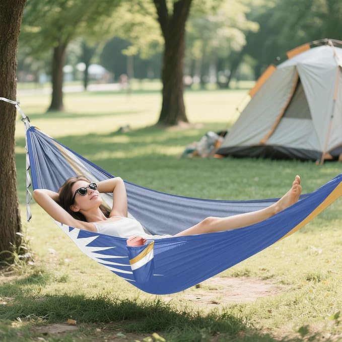 National Flag of The Islands Hammocks with Portabl Carry Bag Backyard Hammock for Indoor Outdoor Patio