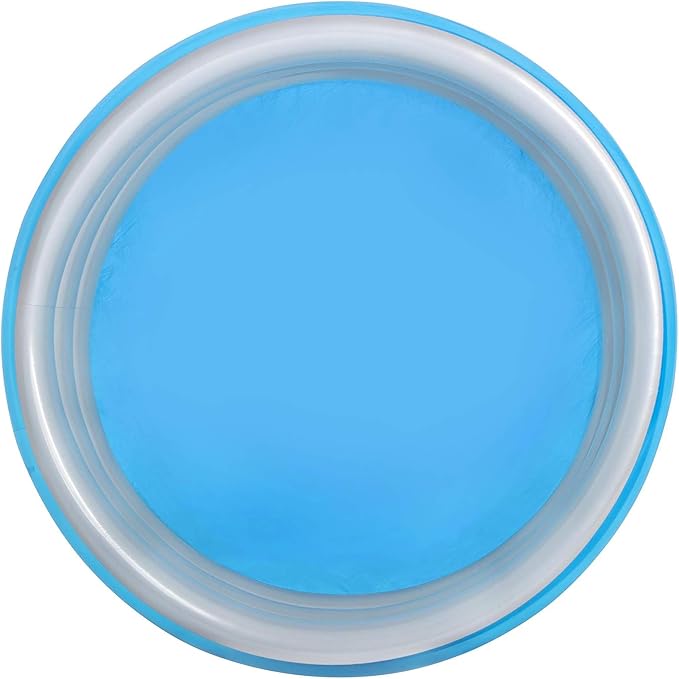 H2OGO! Big Metallic 3-Ring Inflatable Play Pool