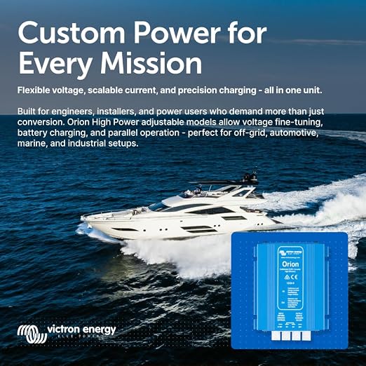 Victron Energy Orion DC-DC Converter 12/24-Volt 8 amp | Non-isolated, High Power