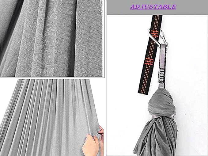 Indoor Outdoor Swing Therapy Sensory Swing + 360° Swivel Cuddle Hammock for Kids, with Sensory Disorders, Autism, ADHD, Anxiety Swings (Size : 100 * 280CM/39 * 110in)