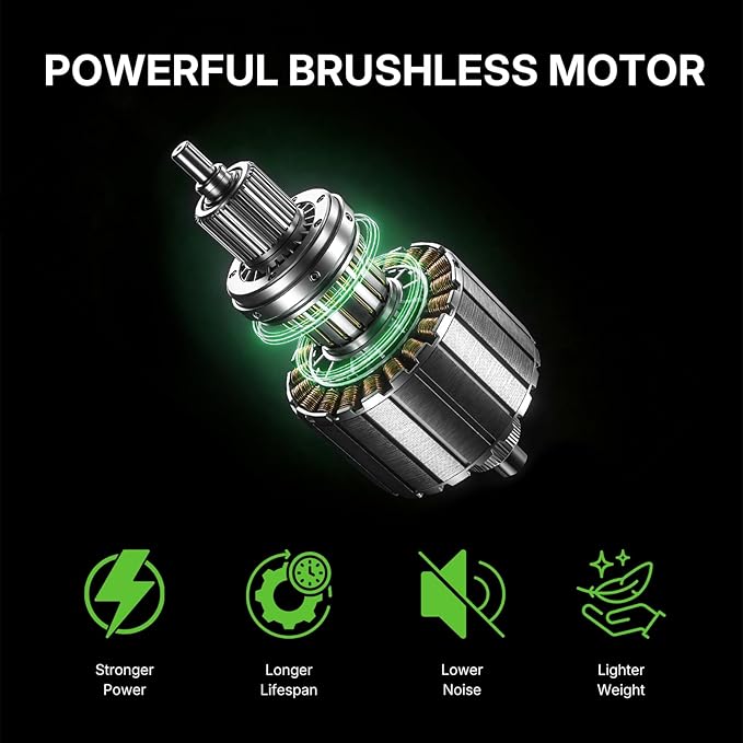 WORKIT 2-In-1 Electric Pole Saws for Tree Trimming, 8 Inch Mini Chainsaw Cordless with 2×4.0Ah Batteries, 14Ft Tree Trimmer Pole Saw, Electric Chainsaw with Auto Oiler, Tool-Free Tension