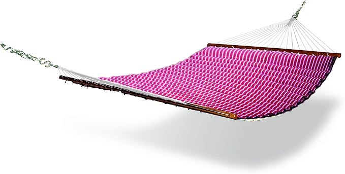 Hammaka Pillow Hammock, Red with White Stripes