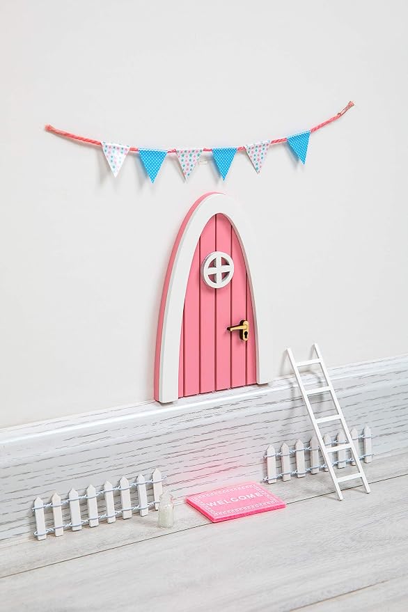 Tooth Fairy Door Kit Great Gift Miniature with Fairy Door Accessories Desk Fairy Door