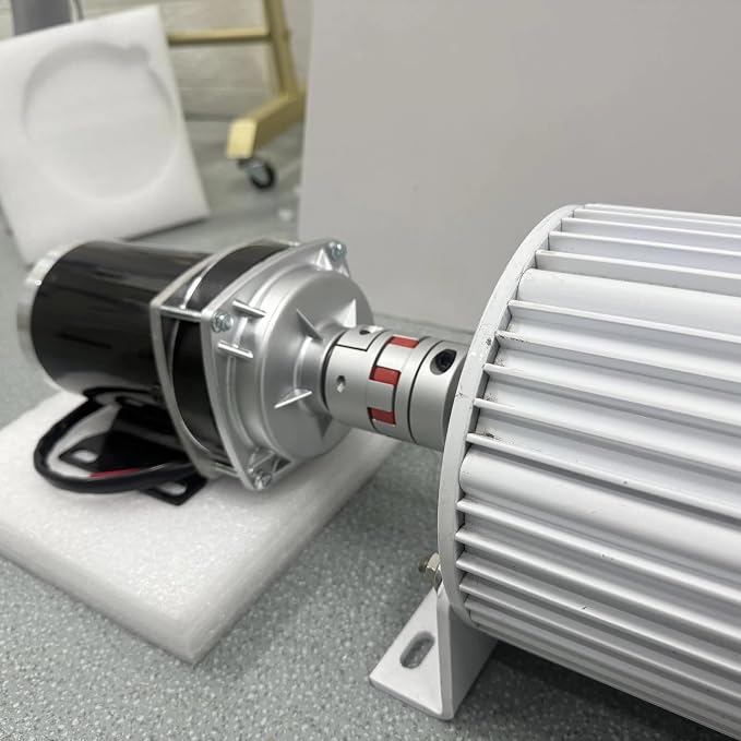 10KW Low-Speed 3-Phase Permanent Magnet Generator (12V-380V) with DC Drive Motor (DC-48V+AC-380V)
