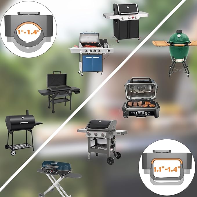 2 Pack Grill Lights - Outdoor Grill Accessories, Fit for Blackstone, Weber, Big Green Egg