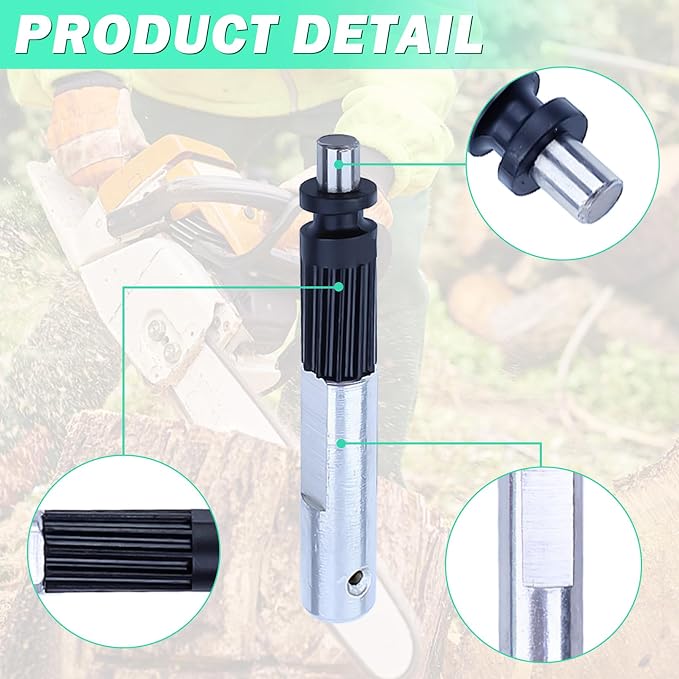 Adefol Oil Pump Piston Oiler Pickup Worm Gear Kit for HUSQVARNA 340 350 345 346 Chainsaw
