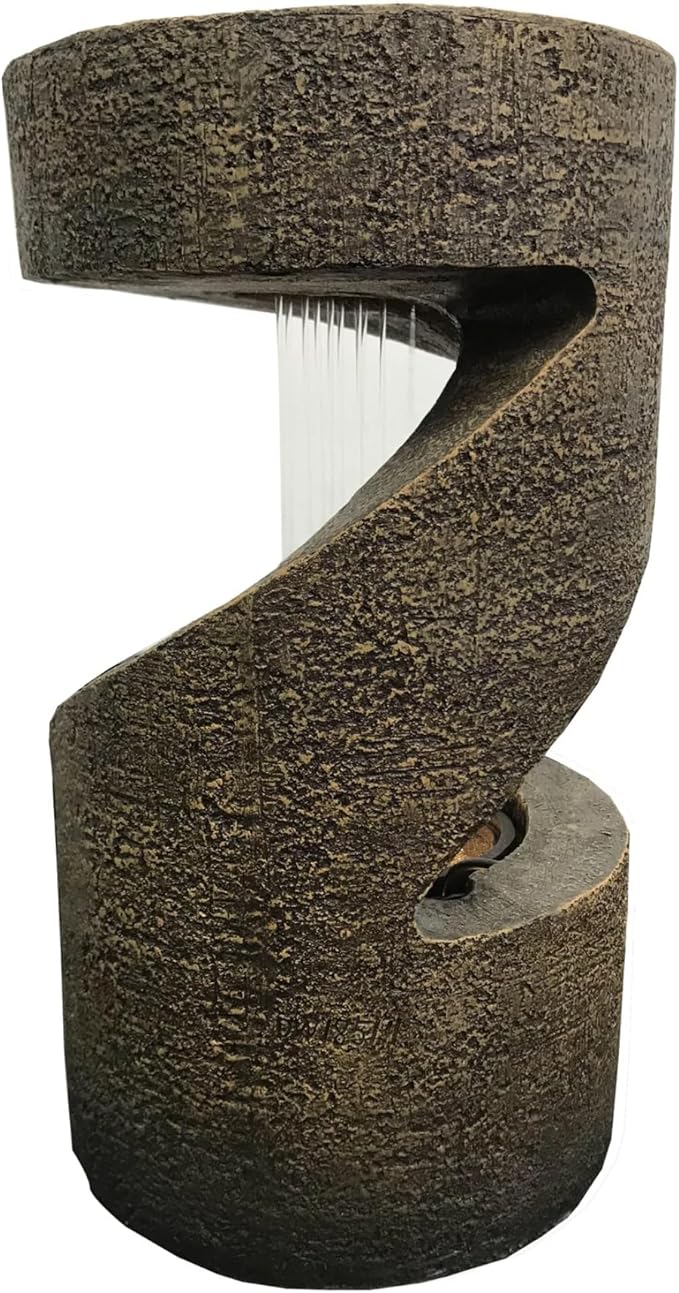 LED Lighted Outdoor Patio Garden Fountain - 14"