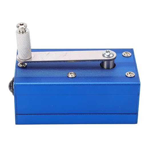 Hand Crank Generator USB Charger with Super Capacitor Portable Mechanical Emergency Power and COB Lamp