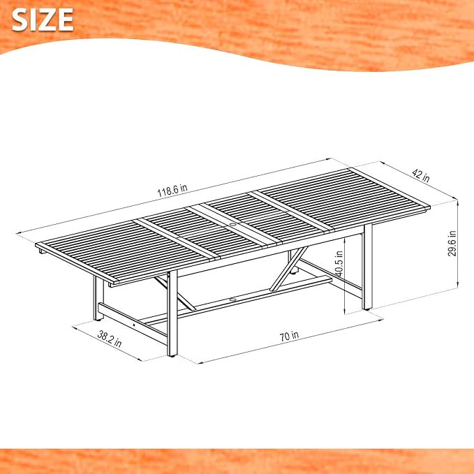 Amazonia 7-Piece Eucalyptus Oval Dining Set