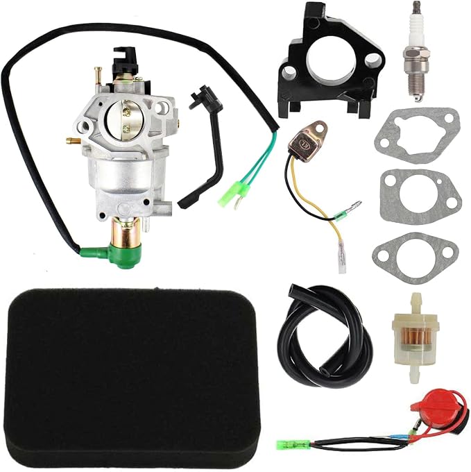 For Carburetor for power stroke 5000 watts 6250 watts Generator w/ 389cc OHV Engine, for powermate colemantecumseh motor 6250 generator carburetors, for power generator w, for power stroke carburetor.