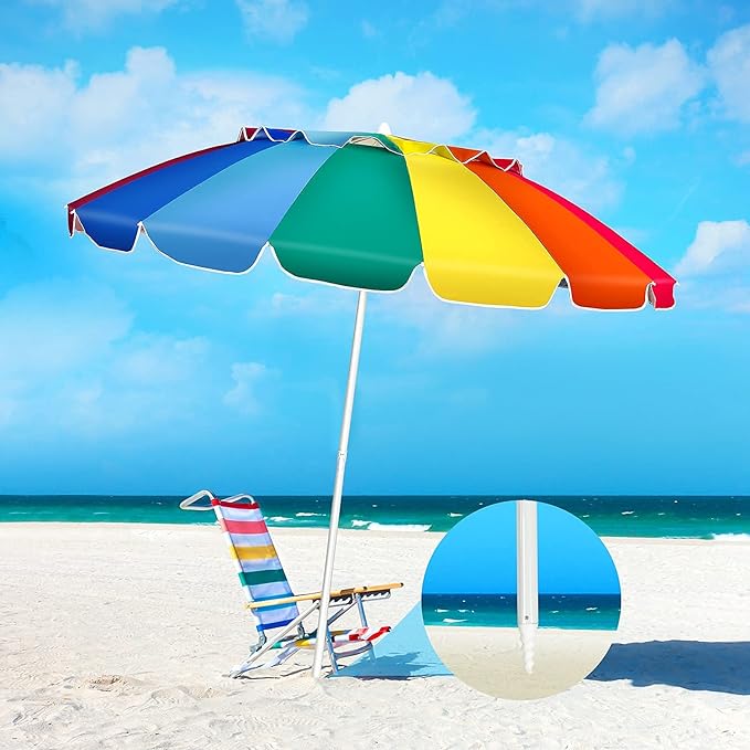 Giantex 8 Ft Beach Umbrella