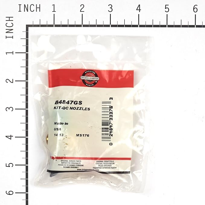Briggs & Stratton B4847GS Pressure Washer Quick- Connect Spray Tips