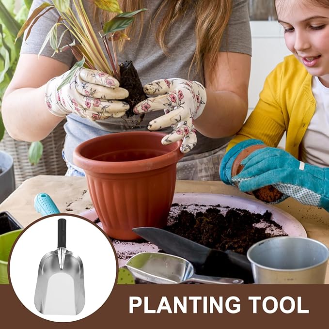 YARNOW 2pcs Garden Shovel Trowel for Digging Weeding and Planting Hand Tool for Indoor and Outdoor Gardening Tasks