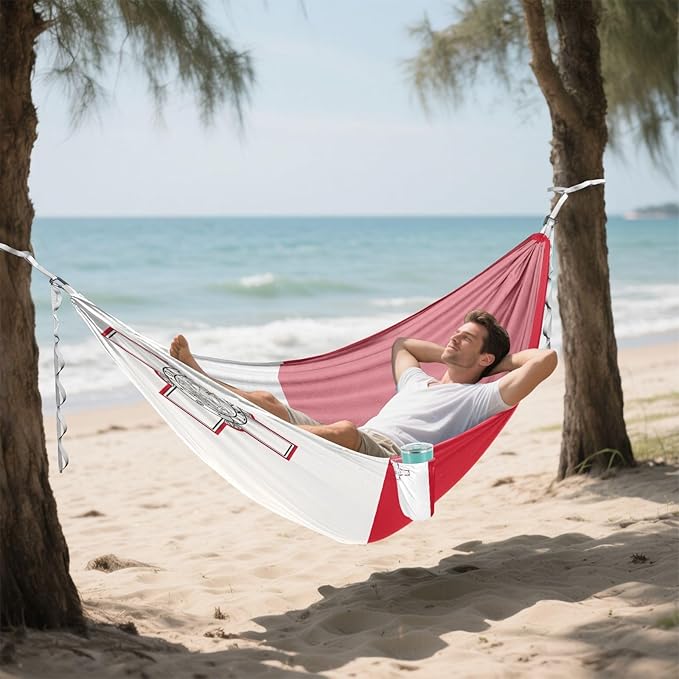 National Flag of Malta Hammocks with Portabl Carry Bag Backyard Hammock for Indoor Outdoor Patio