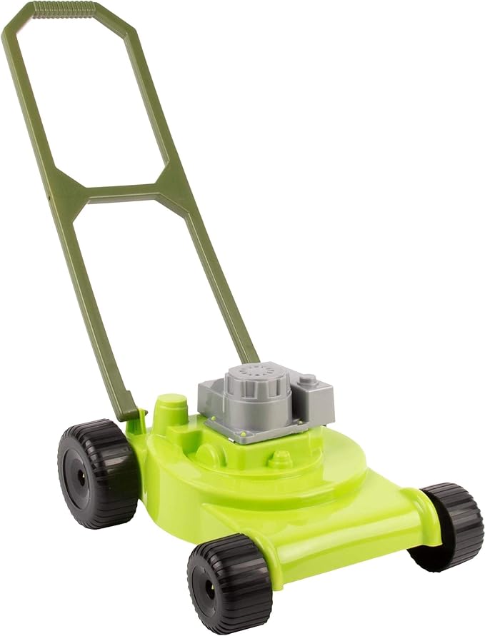 Esschert KG214 Children's Lawn Mower, Plastic, Green