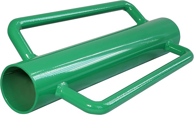 VASGOR Fence Post Driver, Heavy Duty Hand Post Pounder with Handle - Use for Metal U Posts, T Posts, Garden Fence (12 LBS)