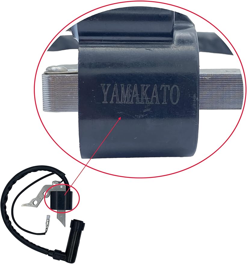 YAMAKATO Ignition Coil for Champion Generac Duromax Firman Wen Westinghouse Coleman Etq Ryobi Predator Powermate 79 80 99 cc Engine and Generators OEM