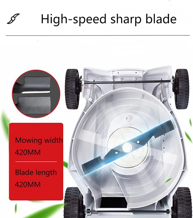 1500W New Type Corded Electric Lawnmower Small Household New Lawn Mower School Factory Hand Push Multifunction Lawn Mower C zhengzilu