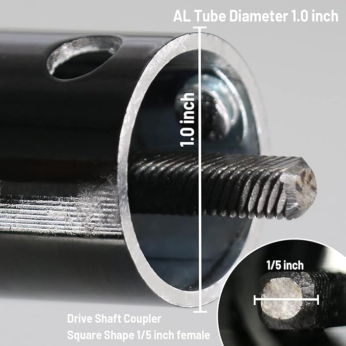 18-Inch Straight Shaft Trimmer Attachment (String Trimmer Attachment)