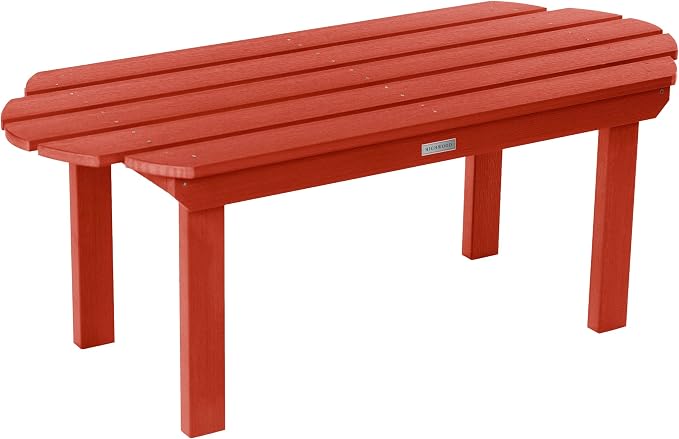 highwood Classic Westport Coffee Table, Rustic Red