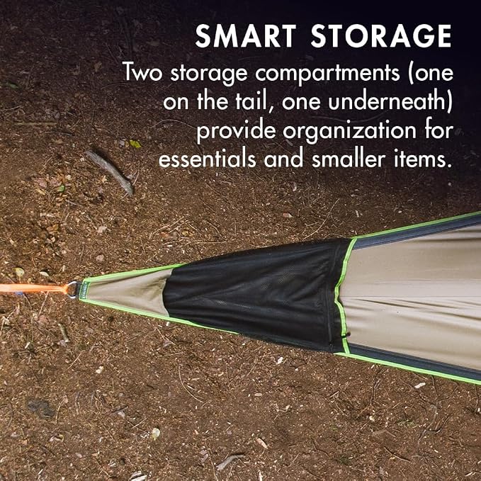 Tentsile Duo 2P Double Hammock – 2 Person Large Camping and Lounging Hammock for Backyards, Festivals, Outdoor Campouts, Designed in the UK (Safari)