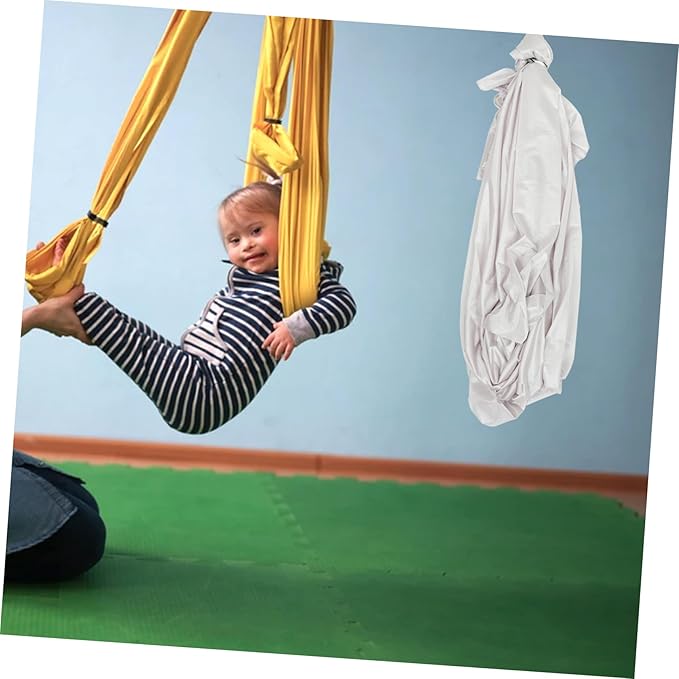SUPVOX 1set Outdoor Boys and Girls Aerial Hammock Boy Girl Gray Material Cozy Relaxation Fitness Tool for Home Use