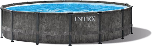 INTEX 16ft x 48in Greywood UltraXTR Frame Above Ground Swimming Pool Set