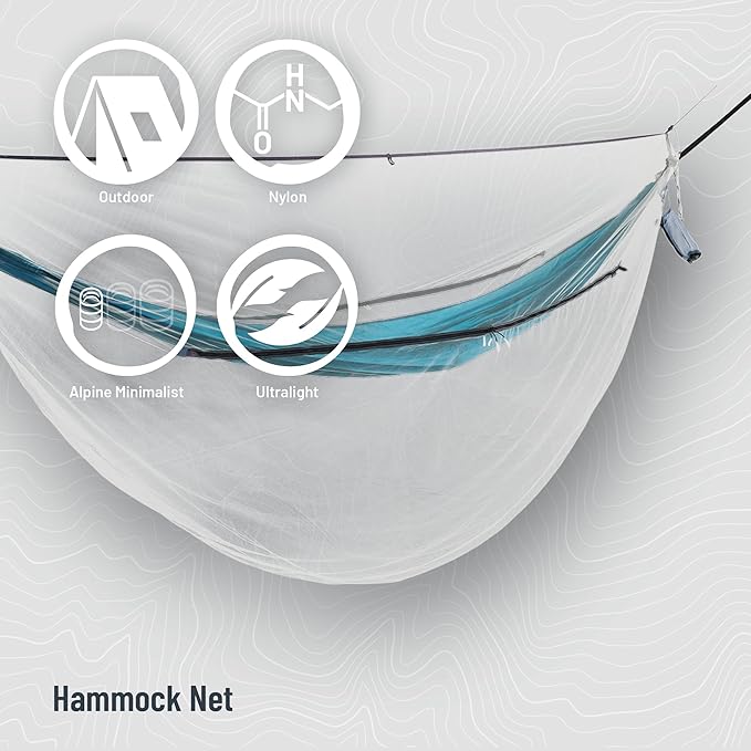 COCOON - Premium - Ultralight Mosquito Net for Hammock - Single
