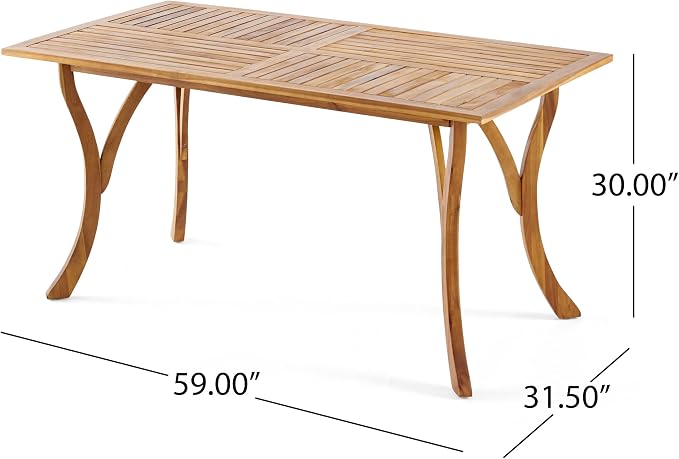 Enjoy outdoor Dining and relaxing with the Christopher Knight Home hermosa Dining Table