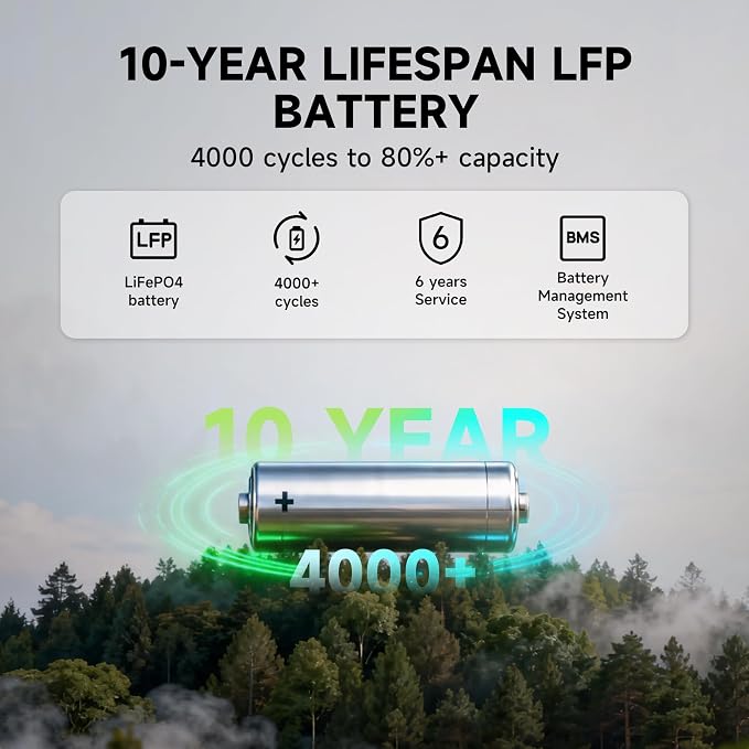 ALLPOWERS Solar Generator R1500 LITE with 100W Foldable Solar Panel,1056Wh Portable Power Station LiFePO4 (LFP) Battery,1600W AC/100W USB-C Output for Outdoor Camping,Travel,Hunting,and Power Outages