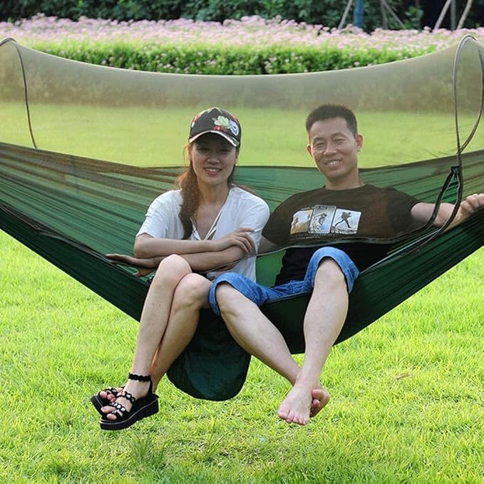 Hammock Sky - Two Person Bed for Backyard, Porch, Outdoor and Indoor Use Soft Woven Cotton Fabric for Comfort