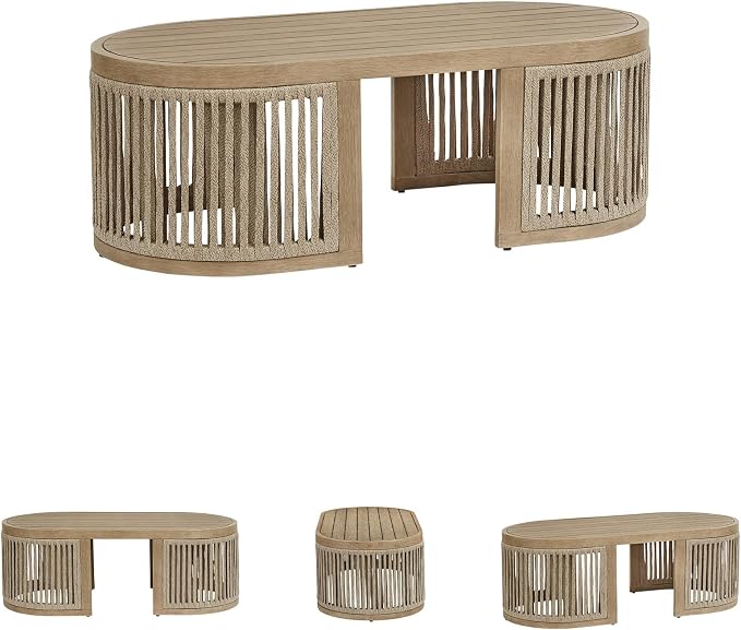 Serena Shores - Rectangular Cocktail Table - Beige