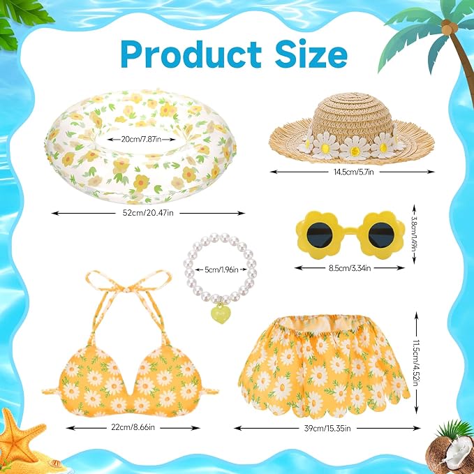 Porch Goose Outfit Summer Hawaiian Fishing Porch Goose Outfit Clothes Costume for 23 In Statue Garden Yard Decor