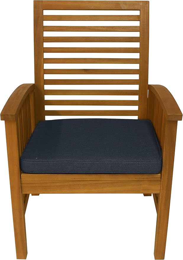 Leigh Country Sequoia 4-Piece Conversation Set, Wooden Outdoor Patio Furniture for Porch/Patio/Deck