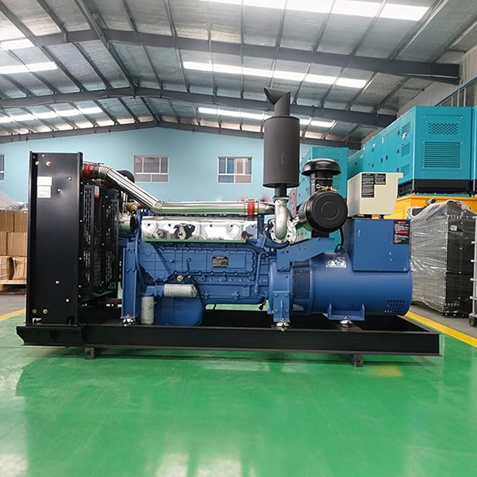 Heavy Duty Portable Generator Set for Marine and Home with High-Temperature Resistant Pure Copper Motor, 200KW Silent Electric Generator Set for Emergency, Construction and Outdoor Power Supply