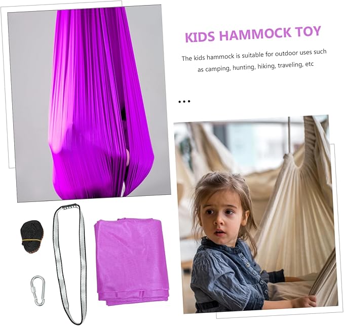 SUPVOX Garden Hammock Girl's Hammock Boys and Girls Toy Lightweight Compact Made for Use