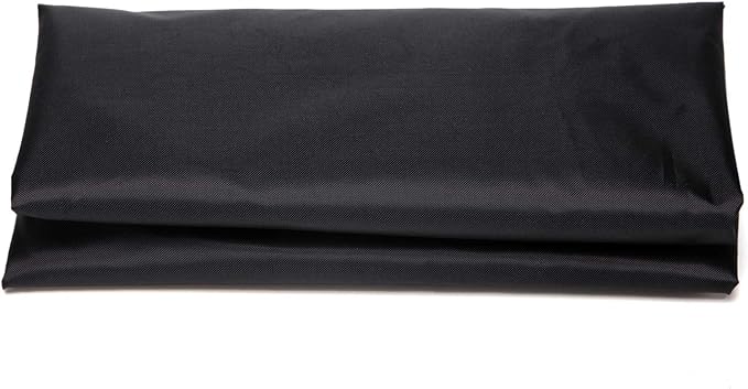 WOMACO Heavy Duty Square Patio Fire Pit/Table Cover, Waterproof Outdoor Furniture Cover (48" x 48" x 29", Black)