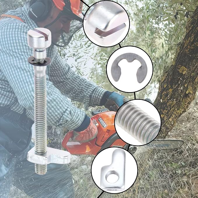 4Set Chain Tensioner Adjuster Adjusting Screw For Husqvarna 36 41 136 137 141 142 235 240 Chainsaw