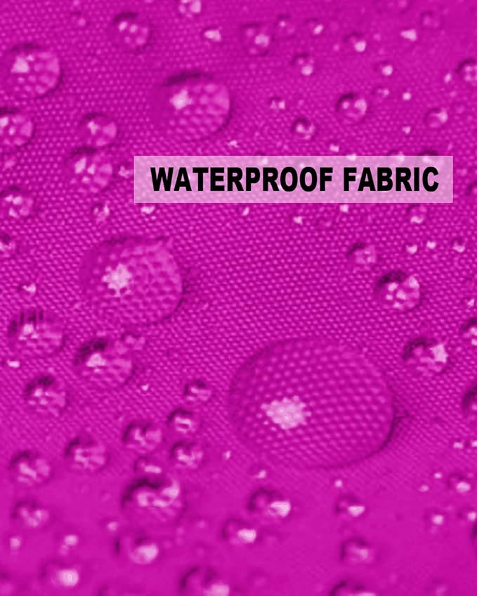 Outdoor Waterproof Throw Pillow Covers Set of 2 Rosy Red Lumbar Pillowcases 20x12 Inches Solid Pink Color Patio Decorative Pillows Cushion Case Patio Pillows for Couch Bed Chair Garden