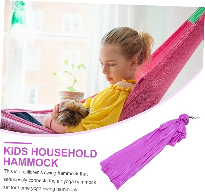 POPETPOP Heavy Duty Gymnastics Equipment Set Outdoor Aerial Hammock Boys and Girls Hammock Toy
