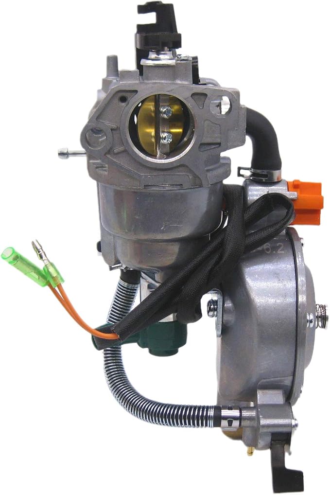 NIMTEK Dual Fuel Carburetor LPG Conversion Kit for Generator 4.5-5.5KW GX390 188F Carburetor