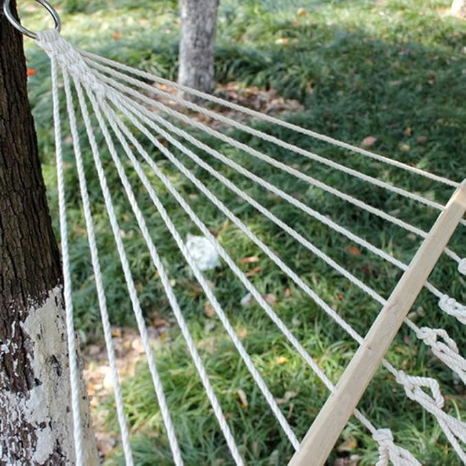 Portable Mesh Hammock Hanging Swing Garden Decoration Camping Travel