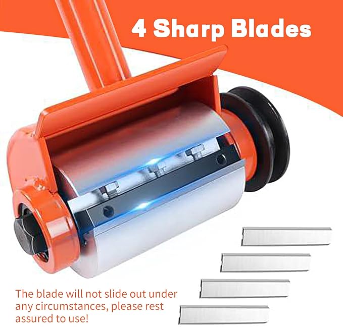 Log Peeler, Log Debarker Designed for Husqvarna and STIHL, Chainsaw Attachment for Wood Debarking,Chainsaw Accessories,Timber Framing Tool