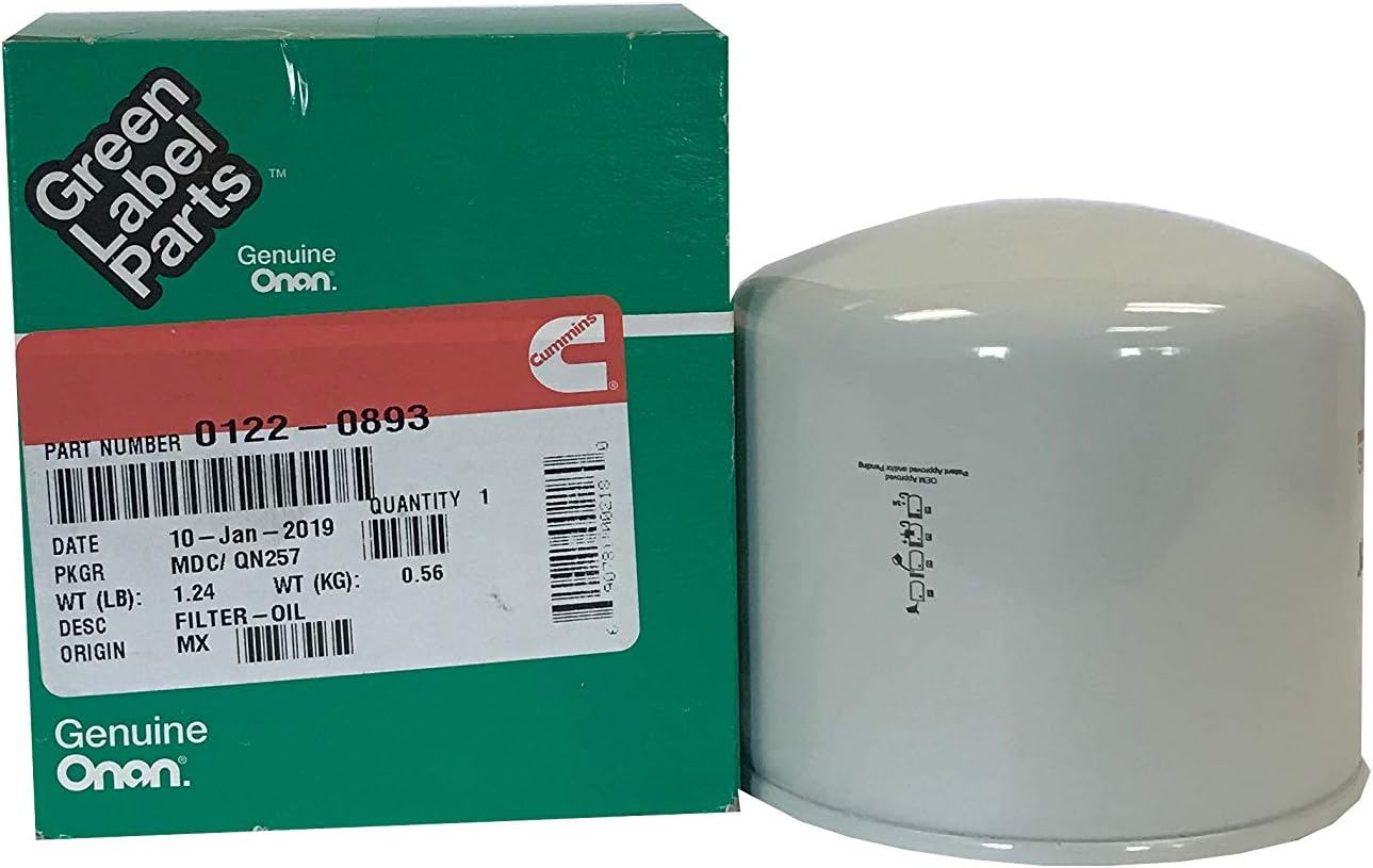 GPS GENERATOR PARTS SPECIALIST Tune Up Kits (Oem Parts) for Cummins Onan Generators HDKCA, HDKCC, HDKCD, and HDKCG