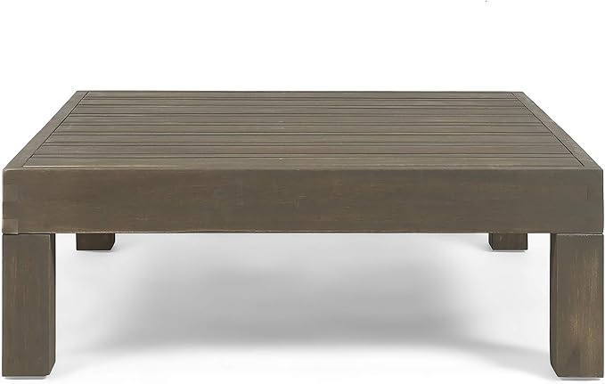 Christopher Knight Home Oana Patio Conversation Sets, Gray + White